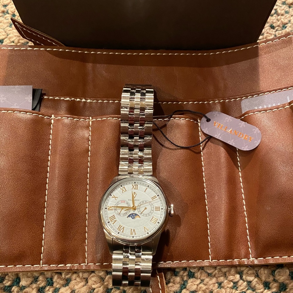 Villandry Automatic Moonphase Watch